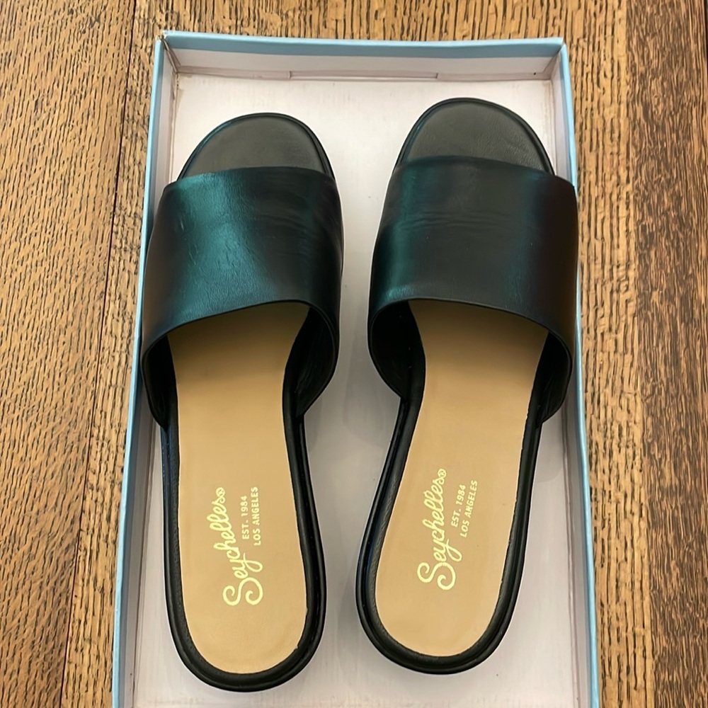 New pair Seychelles Leather ONE OF A KIND Platform Shoes